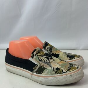 Keds Jump Kick Slip On Palm Tree Canvas Women’s Sneakers